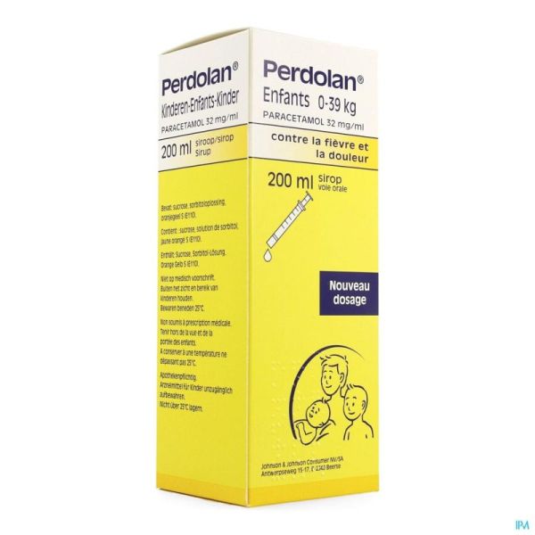 Perdolan Sirop Enfants 200 ml