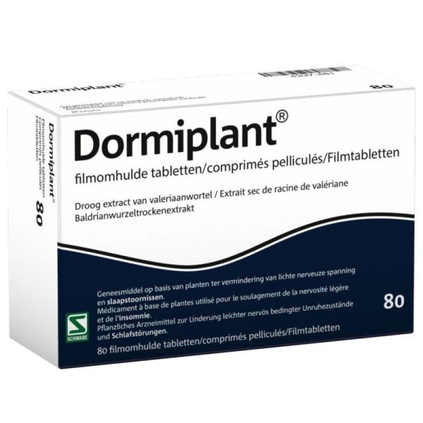 Dormiplant 500mg 80 comprimés pelliculés