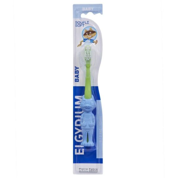 Elgydium Baby Brosse à Dents Souple 0 à 2 ans