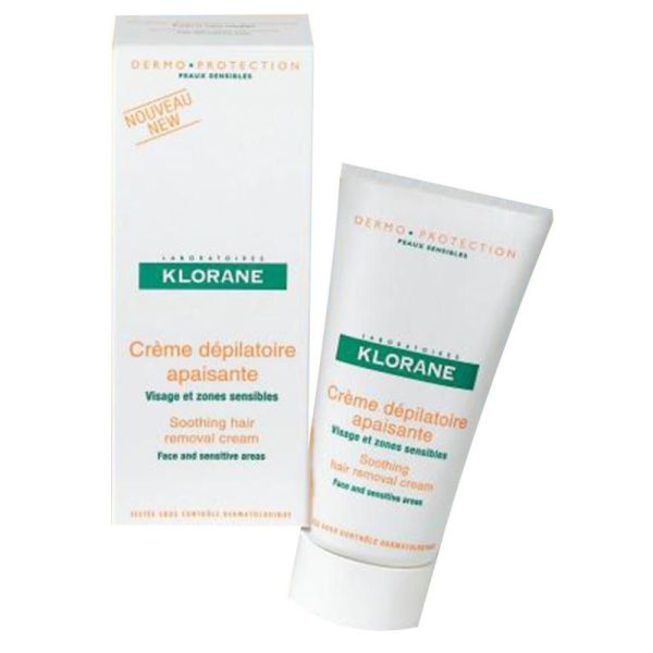 Crème Dépilatoire Apaisante Visage et Zones Sensibles 75ml