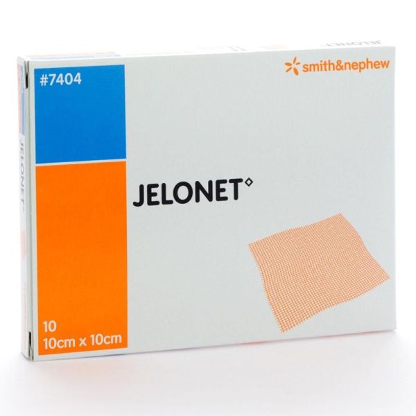 Jelonet 10 Pansements 10 x 10 cm