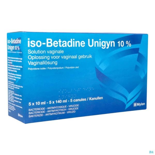 Iso-Betadine Unigyn, 10 %  solution vaginale