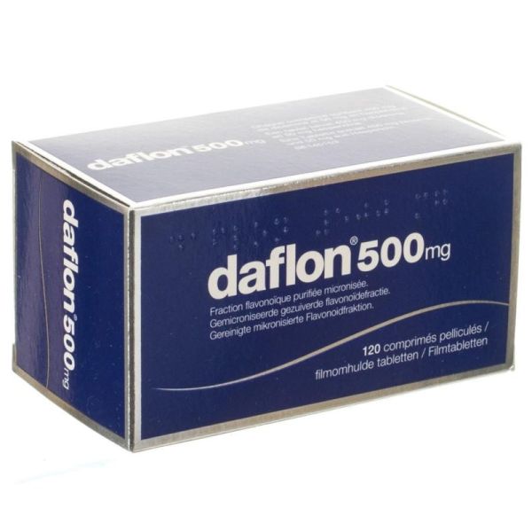 Daflon 500mg 120 Comprimés