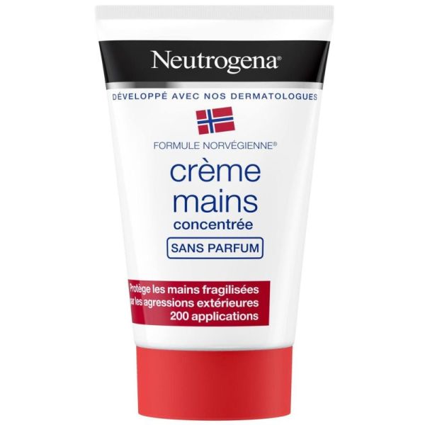 Crème Mains Concentrée Sans Parfum 50 ml