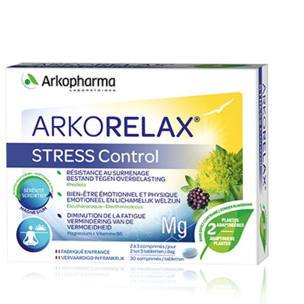 ArkoRelax Stress Control 30 comprimés