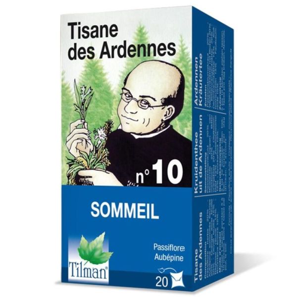Tisane des Ardennes Infusion Nr.10 Sommeil 20 Sachets