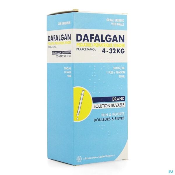 Dafalgan Pediatrie 30mg/ml Sirop 90ml