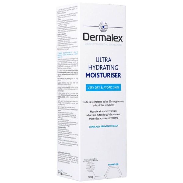Dermalex Ultra Hydrating Moisturiser Crème 200 g