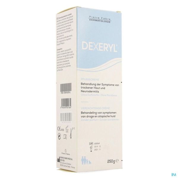 Dexeryl crème tube 250g