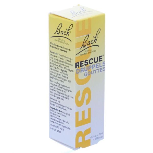 Rescue gouttes 20 ml