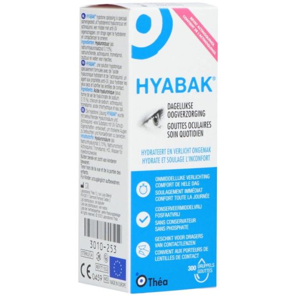 Hyabak Soin Oculaire 10 ml