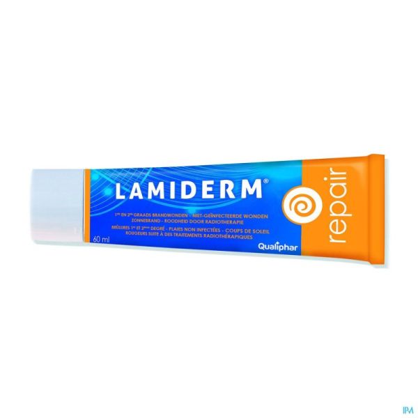 Lamiderm Repair Crème Brûlures 1er et 2ème degré 60ml