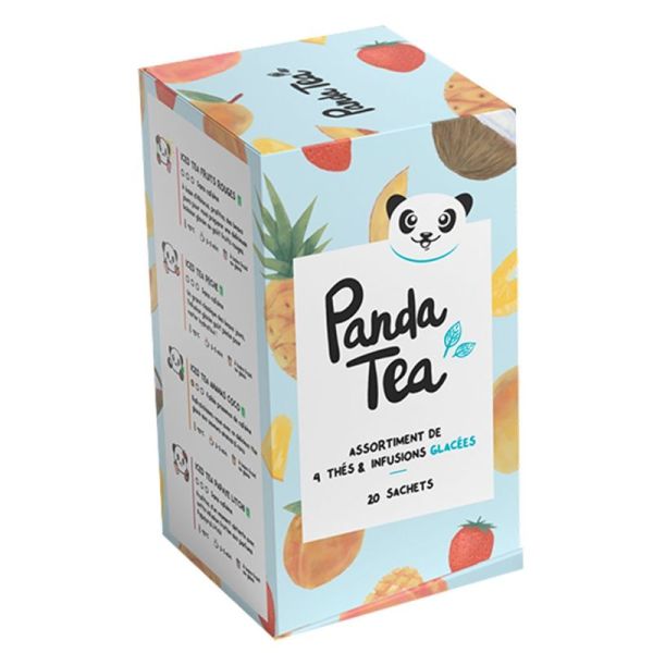 Coffret Iced Tea  4 Infusions Glacées 20 sachets