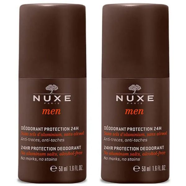 Men Déodorant Protection 24 h Roll-On 2 x 50 ml
