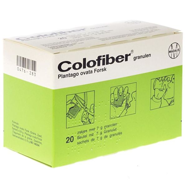 Colofiber 20 Sachets Granules 7 g