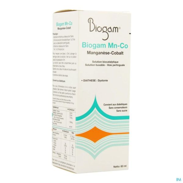 Biogam Mn-Co Fl 60ml